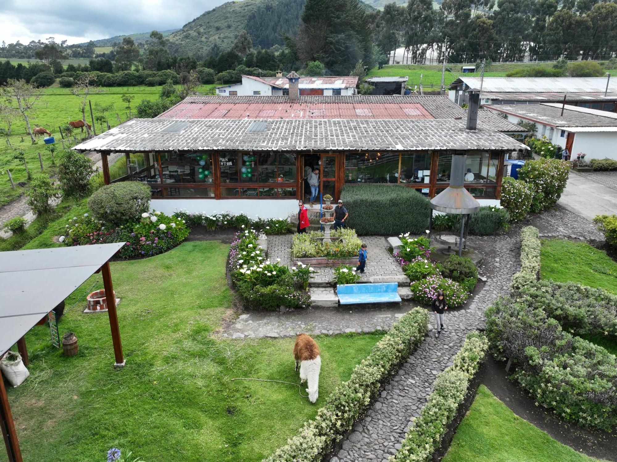 Вілла Hacienda El Rejo Machachi Екстер'єр фото